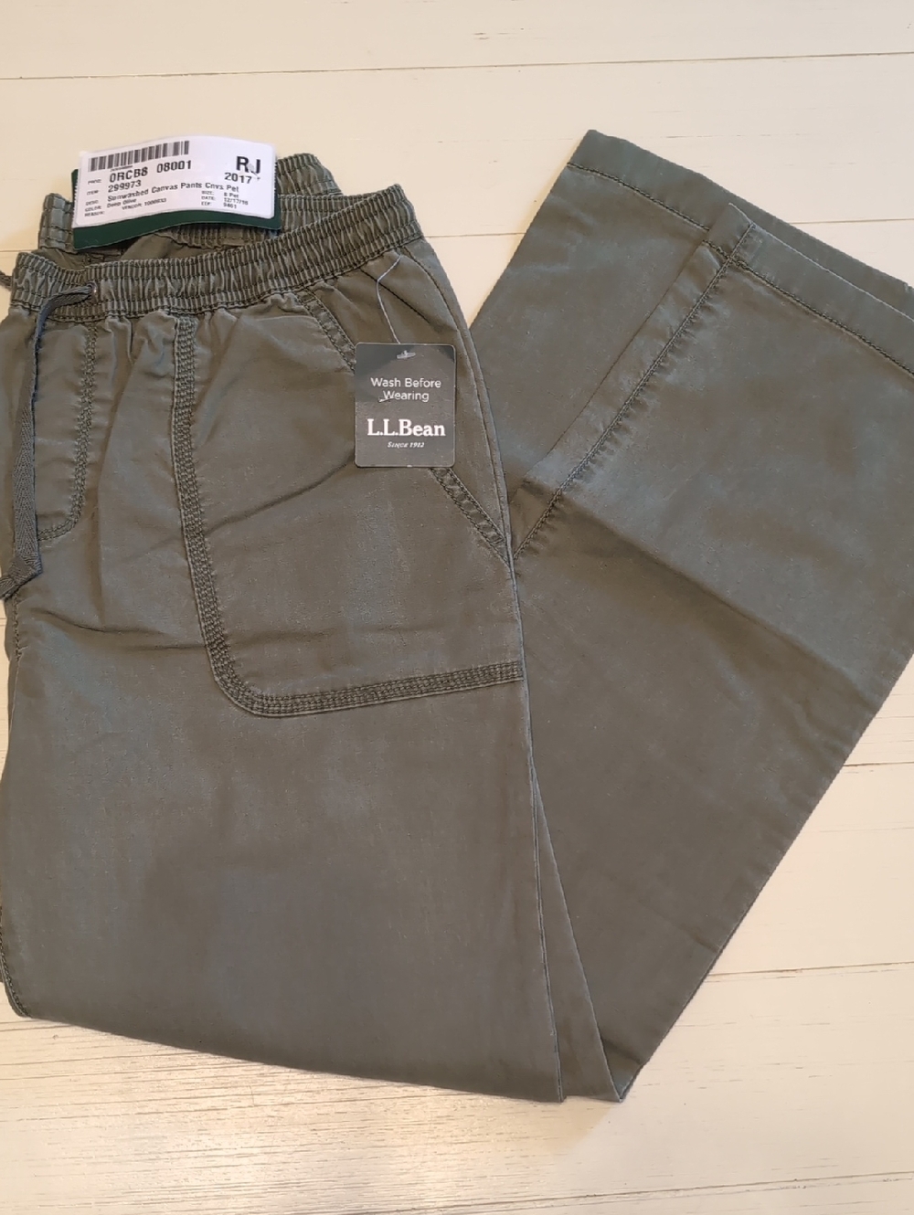 LL Bean | Sunwashed Canvas Pants